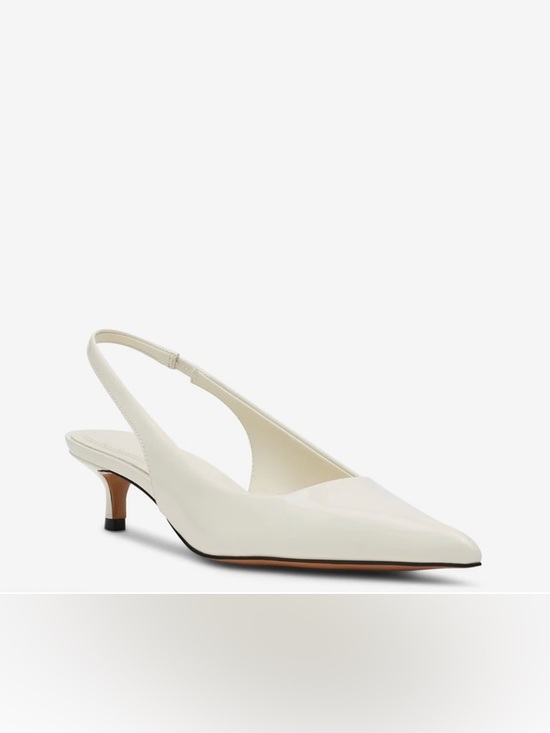 Steve Madden Shoes - Steve Madden Kittie Pump in Bone Patent Size 9.5